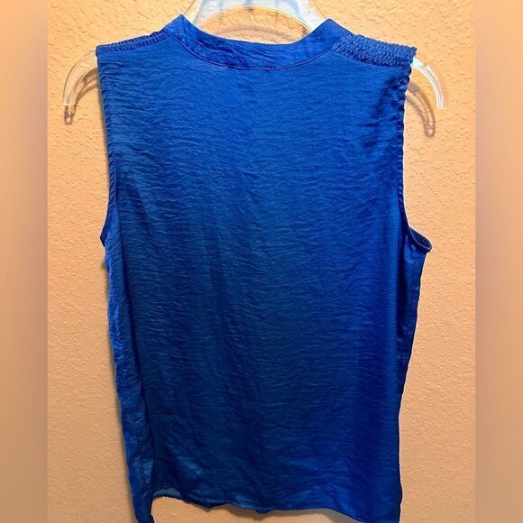 Alex and Lili blue sleeveless top - Picture 2 of 7
